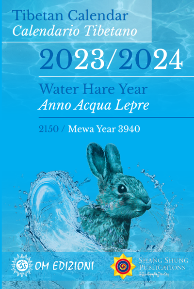 Tibetan Calendar Water Hare (2023-2024) - Click Image to Close