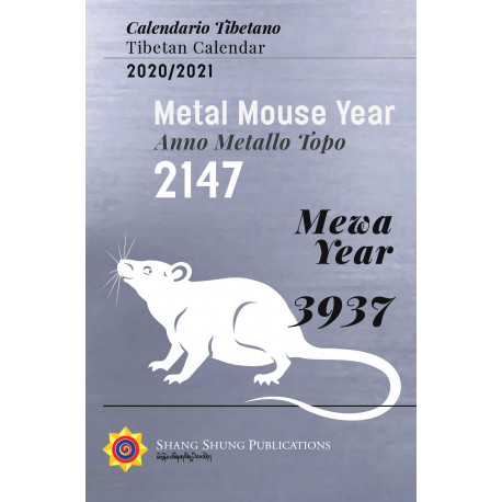 Tibetan Calendar Metal Mouse Year (2020 - 2021) [9788878341685] - $ :  Zen Cart!, The Art of E-commerce